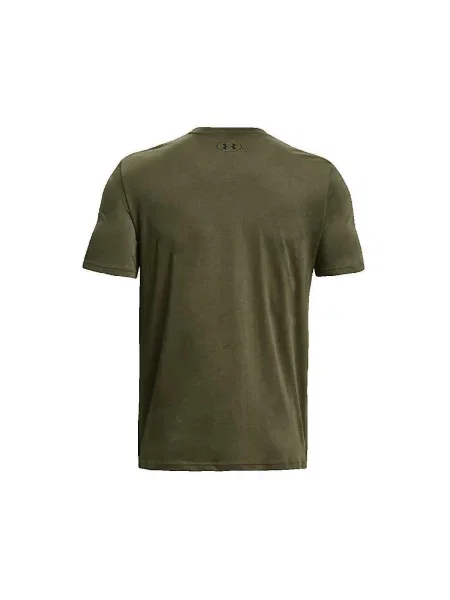 Tricou Under Armour cu autograf kaki