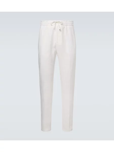 Pantaloni Etro de in alb