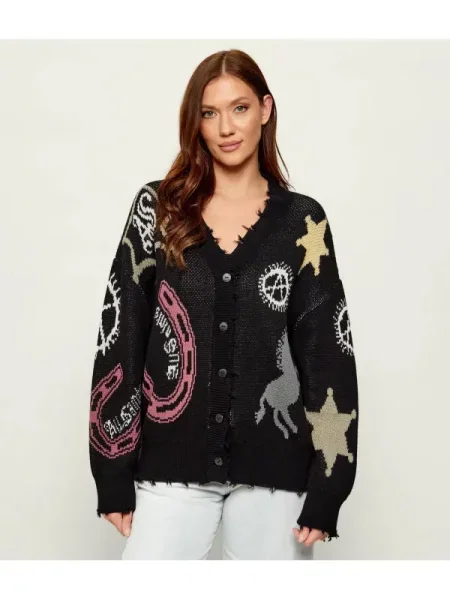 AllSaints Cardigan HESTER negru