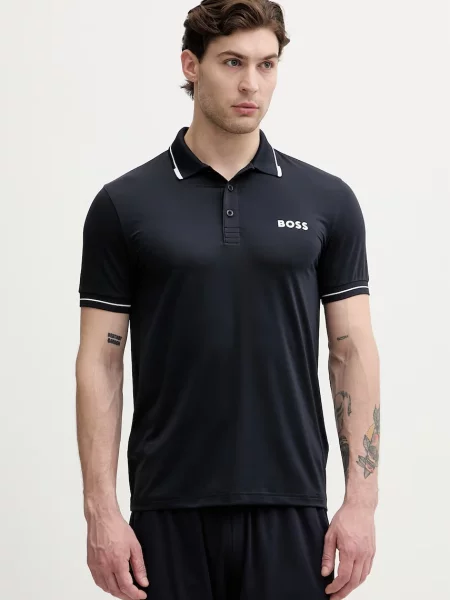 BOSS Green polo Paul Pro zielona