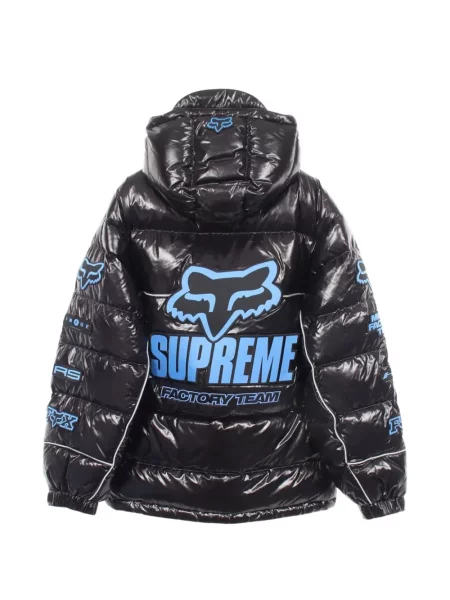 Geacă cu puf Supreme negru