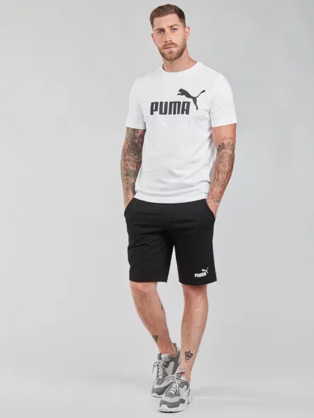 Kratak kratke hlače Puma od jersey crna