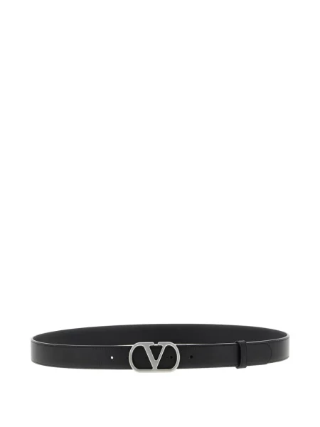 Curea Valentino Garavani din piele negru