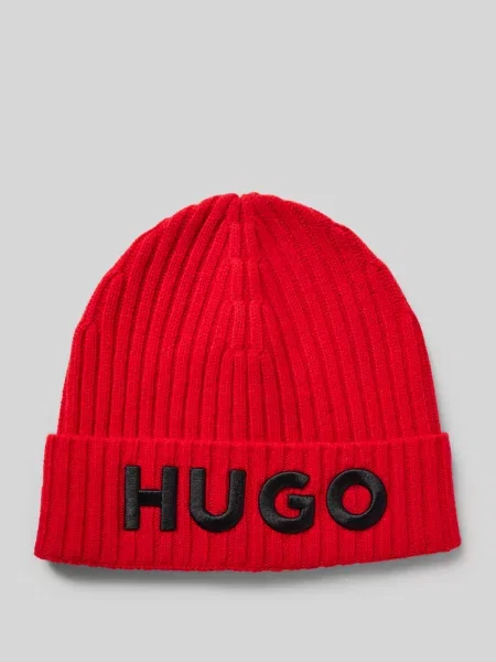HUGO Czapka czerwony