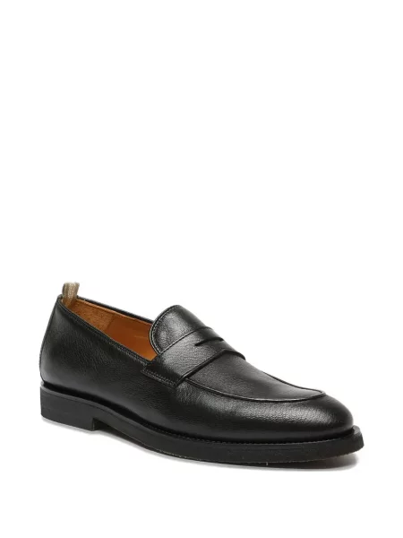 Pantofi loafer Officine Creative din piele negru