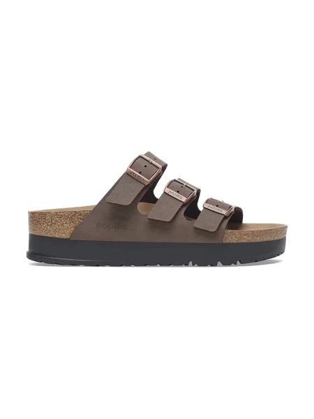 Pantofi Birkenstock cu platformă maro