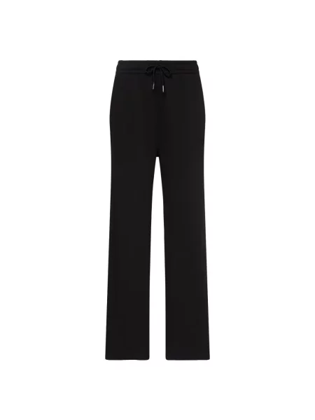 Pantaloni Calvin Klein alergare cu cordon negru