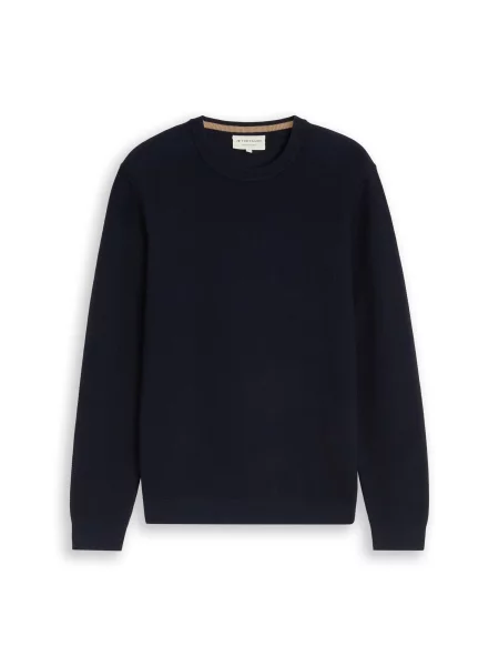 TOM TAILOR Pulover bleumarin