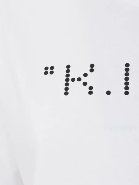Tricou Off-white cu imagine alb