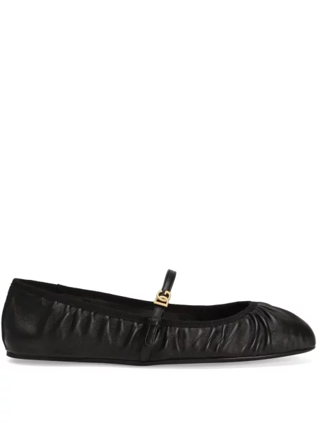 Balerini Dolce & Gabbana din piele negru