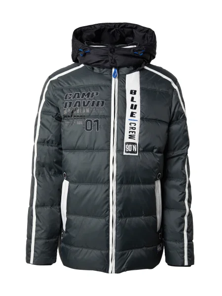 CAMP DAVID Zimska jakna jelka bela