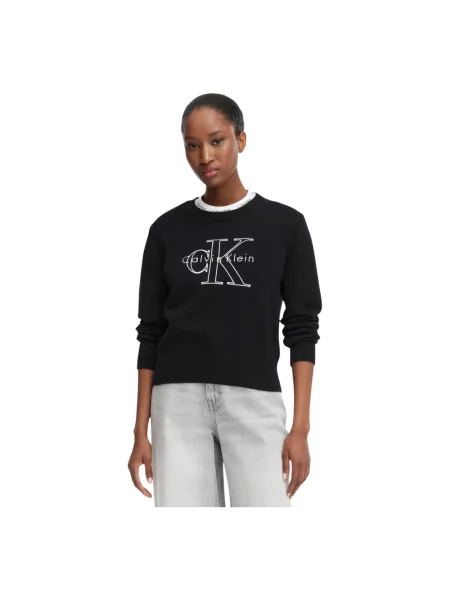 Calvin Klein Jeans sweter czarny