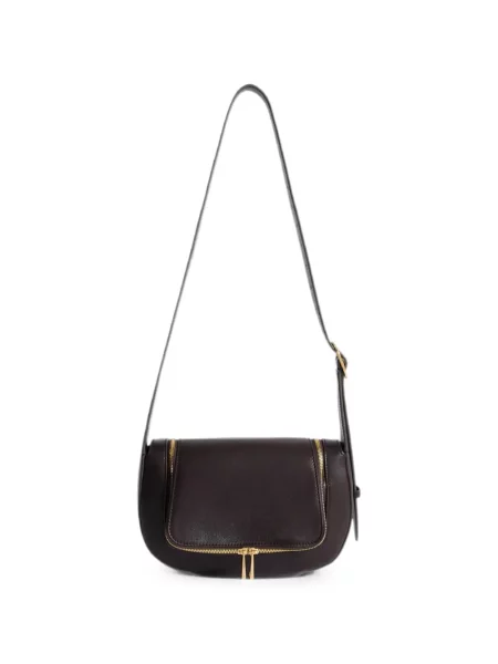 Body Anya Hindmarch din piele violet