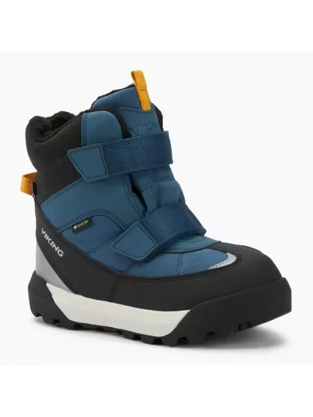 Śniegowce dziecięce Viking Expower Warm GTX 2V petrol granatowe