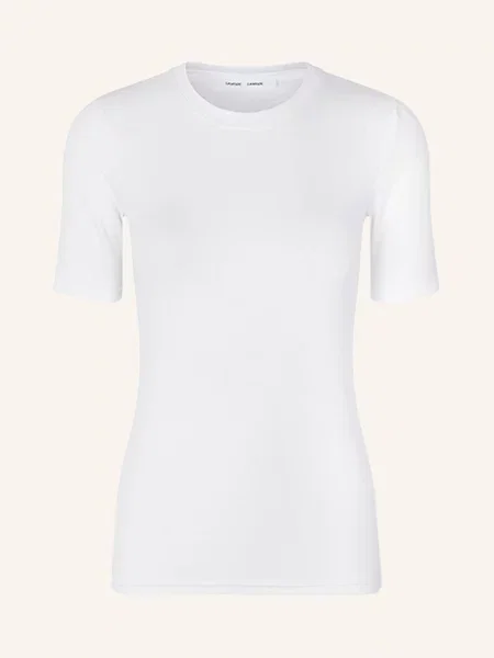 Samsøe Samsøe T-Shirt Saalexo weiss czarna