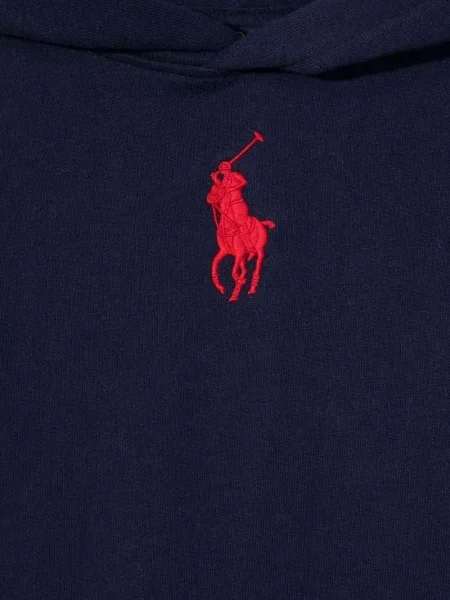 Sukienka dziecięca Polo Ralph Lauren niebieska