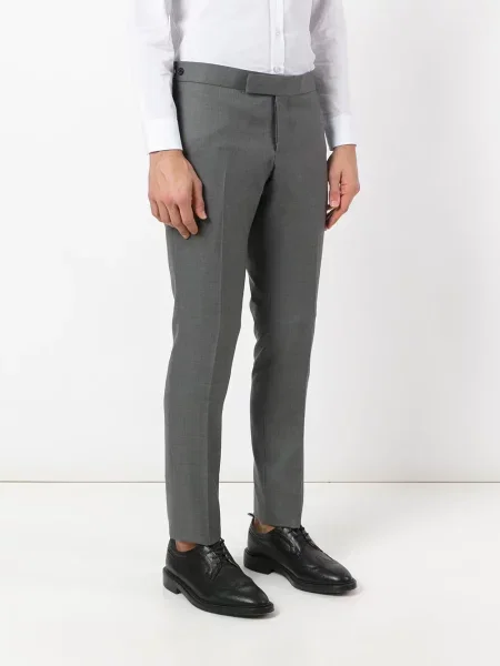 Spodnie Thom Browne klasyczne szare