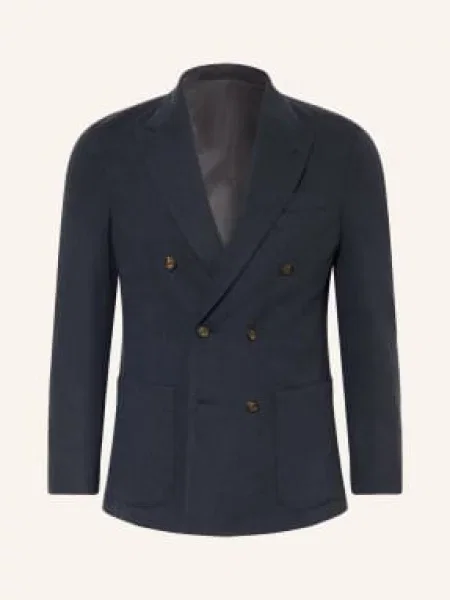 Eleventy Marynarka Z Jerseyu O Kroju Extra Slim Fit blau granatowa