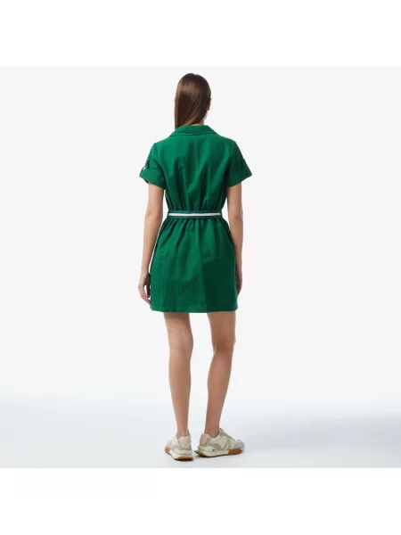 Lacoste Sukienka Lacoste zielona