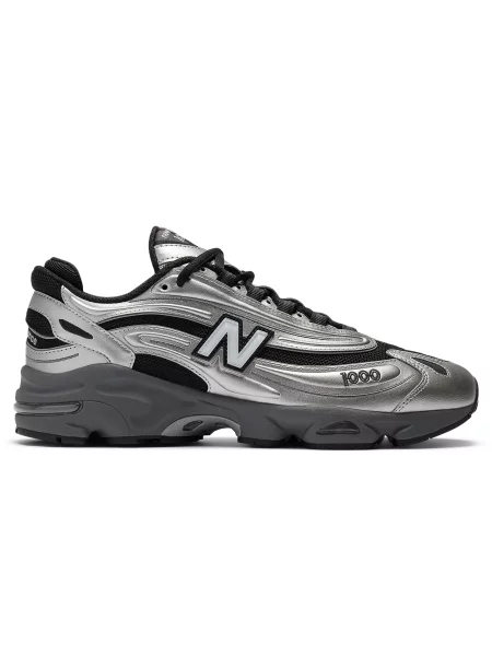 New Balance Sneakersy silber srebrne