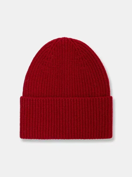 Medicine beanie kapa za žene od kašmira crvena