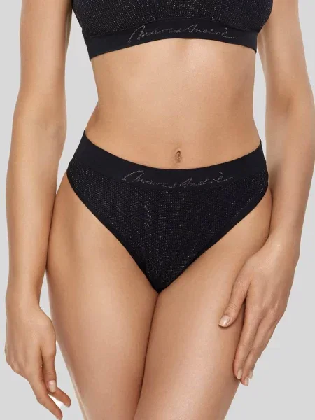 Женские трусики макси чорні