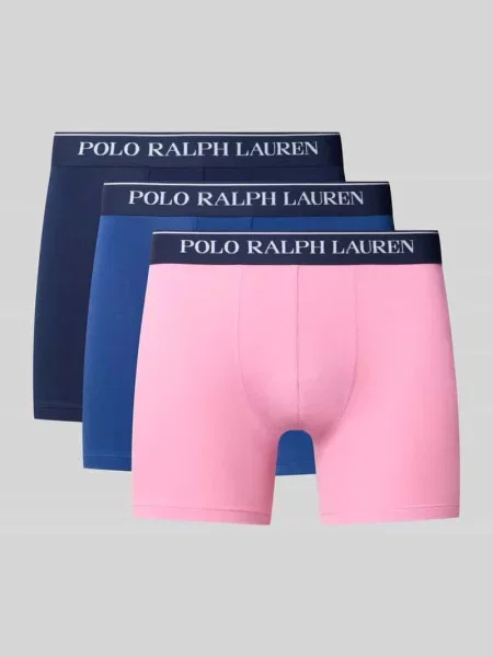 Obcisłe bokserki z mieszanka bawełny w zestaw 3 szt. Polo Ralph Lauren Underwear