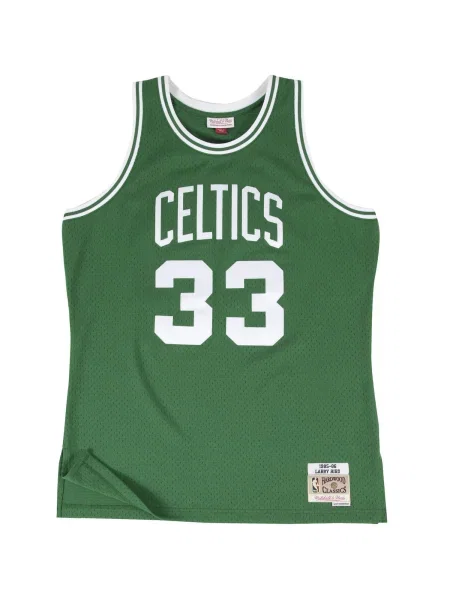 Mitchell & Ness Tricou verde alb