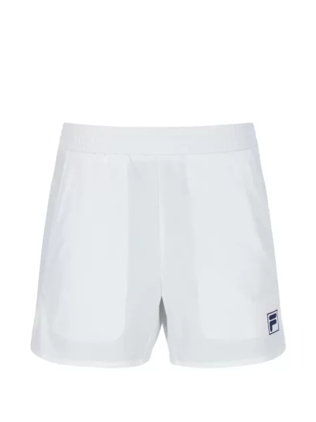 Pantaloni scurți Fila tenis cu autograf alb