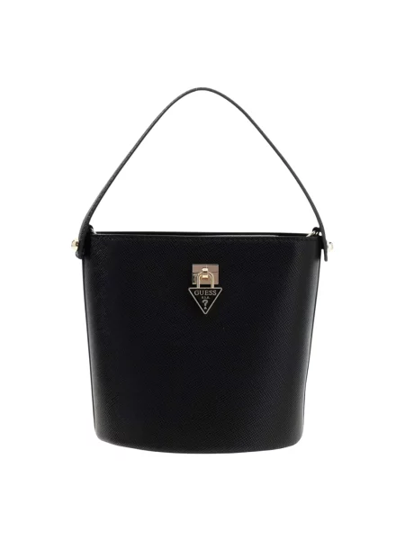 Guess torebka crossbody z imitacji skóry PATSIE czarna