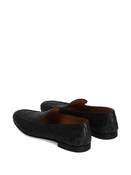 Pantofi loafer Dolce & Gabbana din piele slip-on negru