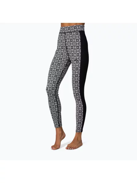 Pantaloni termoactivi pentru femei KARI TRAA Rose High Waist black negru