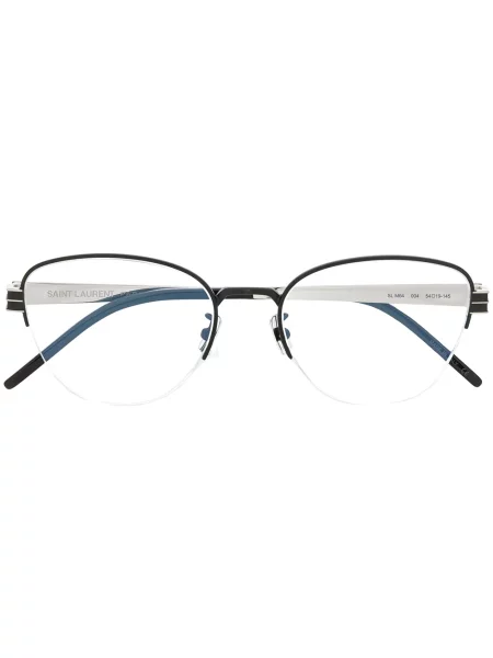 Ochelari de soare ovali Saint Laurent Eyewear