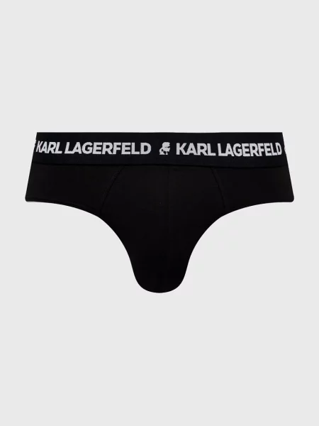 Karl Lagerfeld Slipy czarny