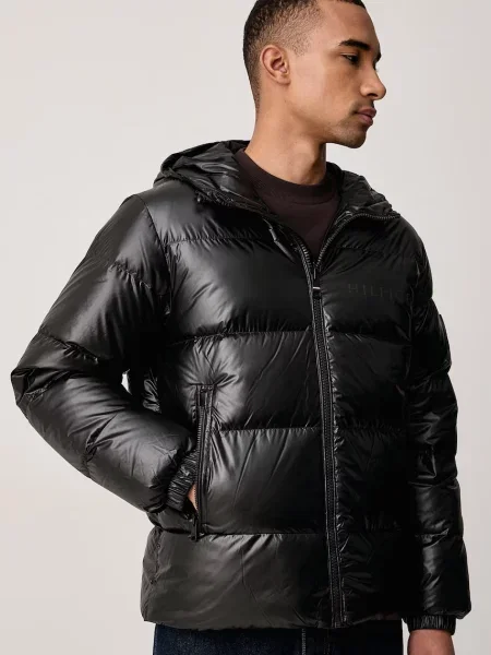 Tommy Hilfiger kurtka puchowa czarna