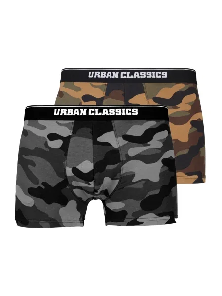 Urban Classics Boksarice pesek / rjava / siva / kaki črna
