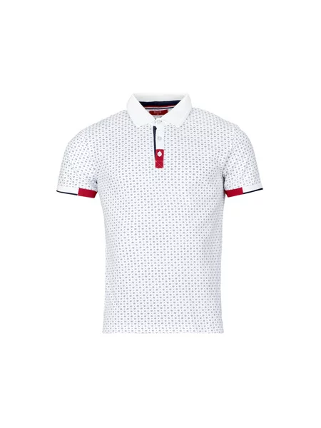 Polo majica Botd s kratkimi rokavi bela
