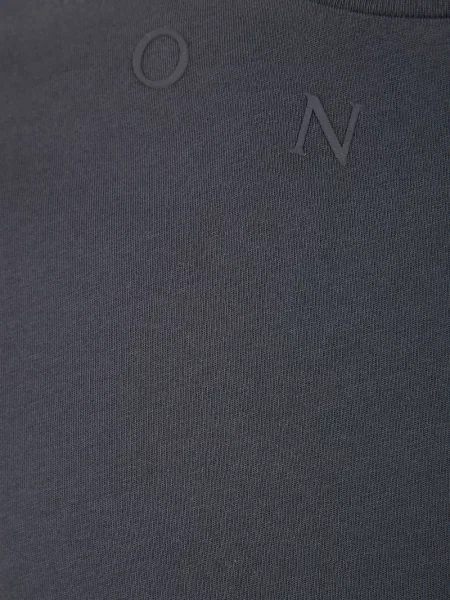 Tricou Moncler cu decolteu rotund gri
