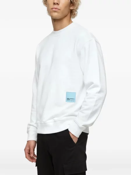 Hanorac Karl Lagerfeld Jeans alb