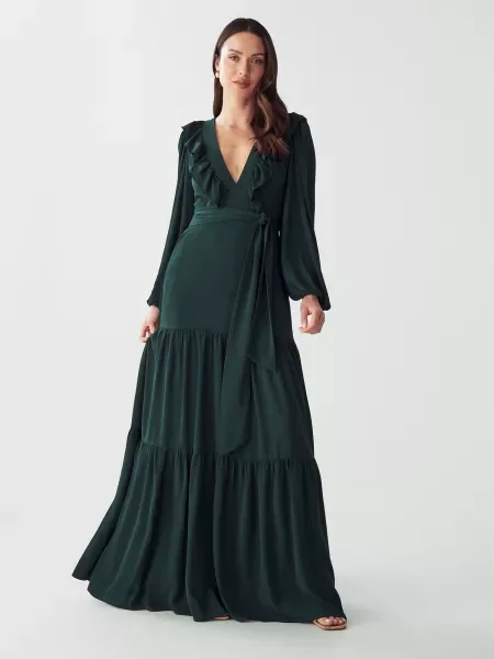 Kostiumas vakarinė suknelė Willa žalia