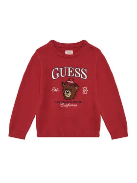 Guess Pulóver és szövet nadrág szett piros