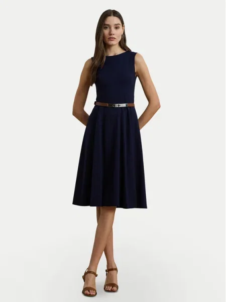 LAUREN RALPH LAUREN Коктейлна рокля тъмносин