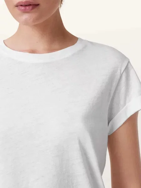 AllSaints t-shirt ANNA TEE biały