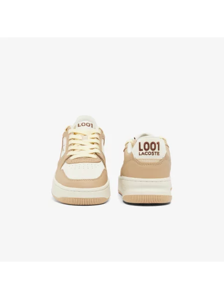 Кроссовки Lacoste бежевые