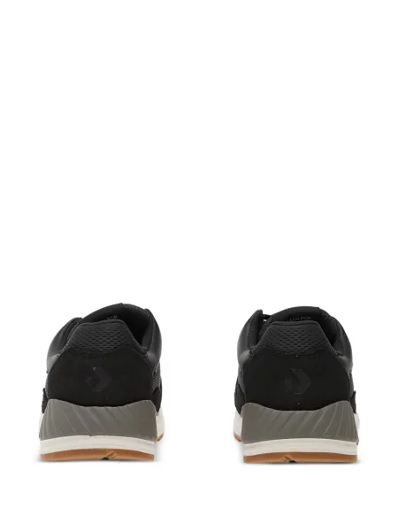 Мюли Converse на платформе бродирани на цветя сребристо