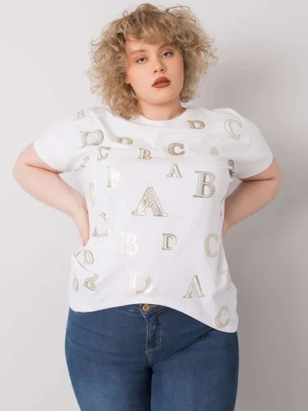 Bluză Fashionhunters alb