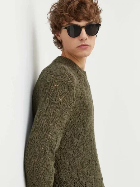 Елек Abercrombie & Fitch зелено