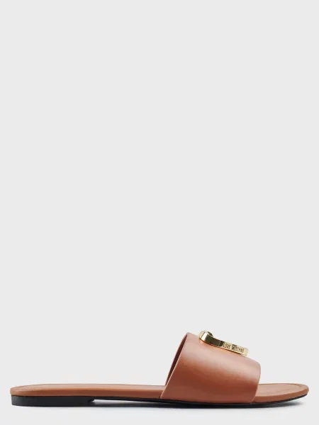 Шлепанцы Love Moschino коричневые