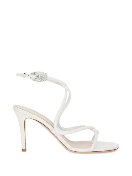 Sandale Gianvito Rossi din piele alb