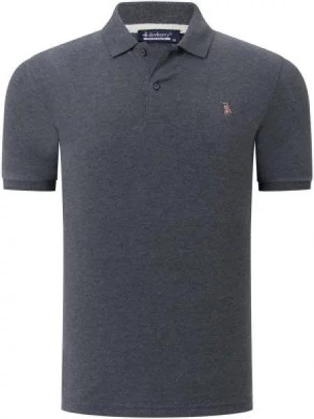 Polo majica Dewberry siva